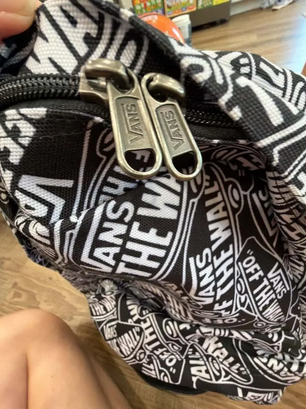 Vans Old Skool III Off The Wall Logo Print Backpack